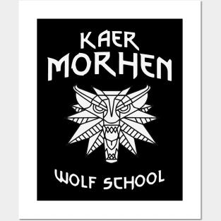 Kaer Morhen Wolf School Posters and Art